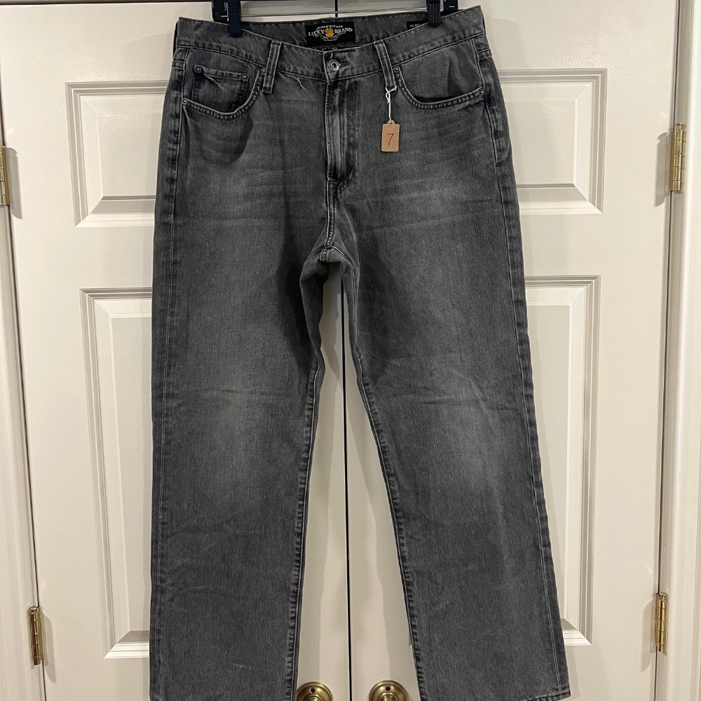 Lucky Brand 181 Relaxed Straight Jeans 34x32